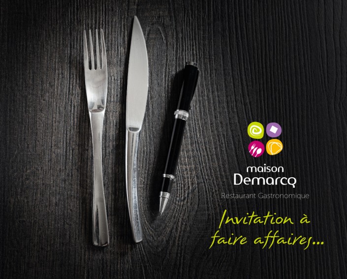 privatisation de la Maison Demarcq Invitation à Faire Affaires - Restaurant Gastronomique Cambrai - Maison Demarcq
