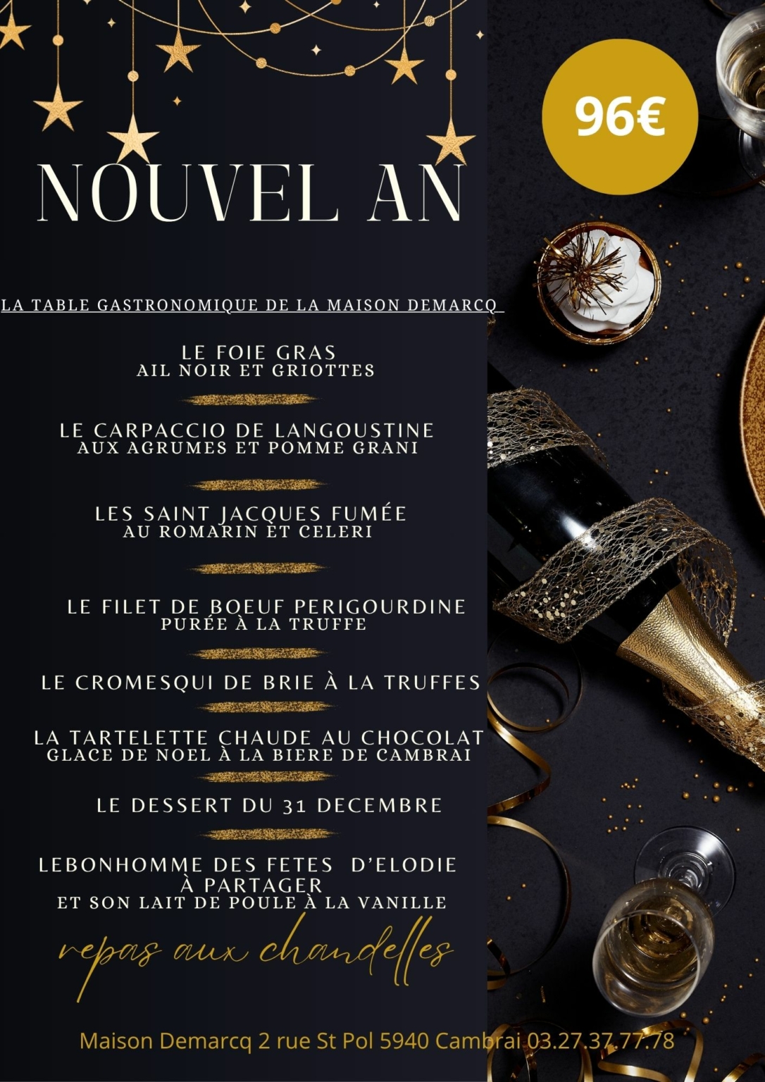 31 decembre gastro